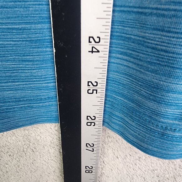 Mens Blue Nike Dri-Fit Pullover Shirt 1/4 Zip Long Sleeve Mock Neck Size L - Picture 13 of 14